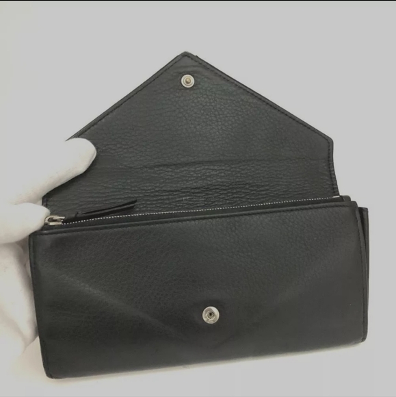 A pre-owned. BALENCIAGA Papier Leather Long Bifold Wallet - Picture 5 of 8